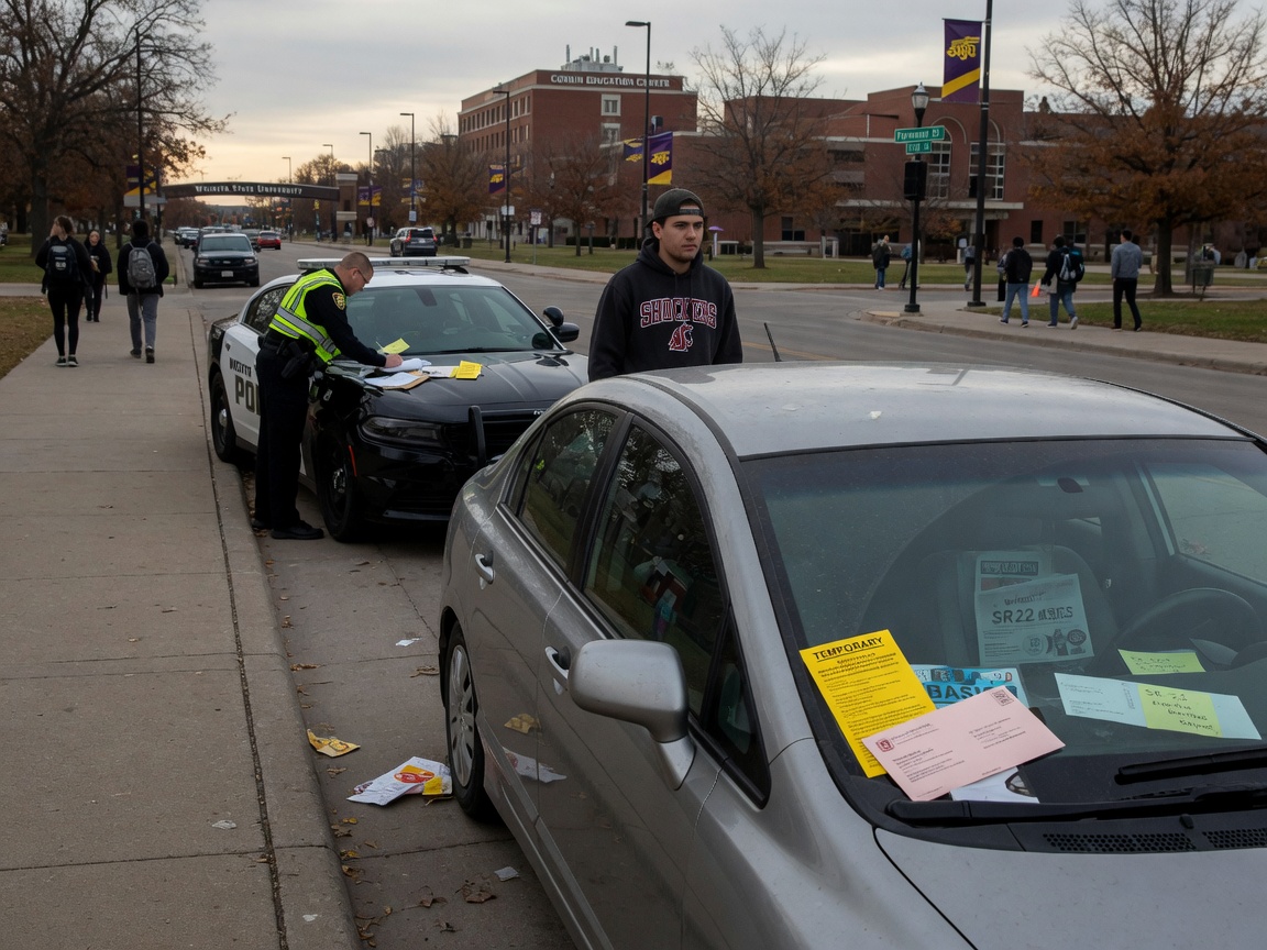 SR22 Requirements for Drivers Cited Near Wichita State University Campus
